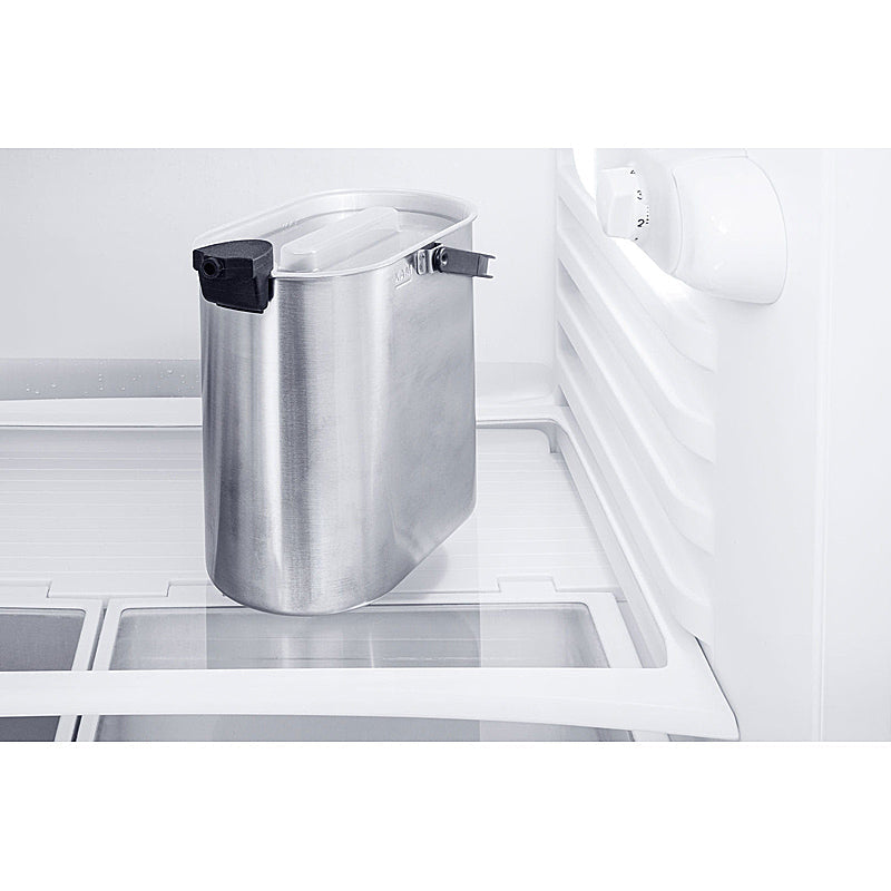 JURA Cool Control Milchkühler 2,5L in Schwarz mit Edelstahldeckel und digitaler Temperaturanzeige