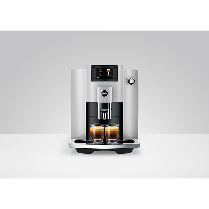 Jura E6 Platin ECS Kaffeevollautomat limitierte Sonderedition mit Farbdisplay