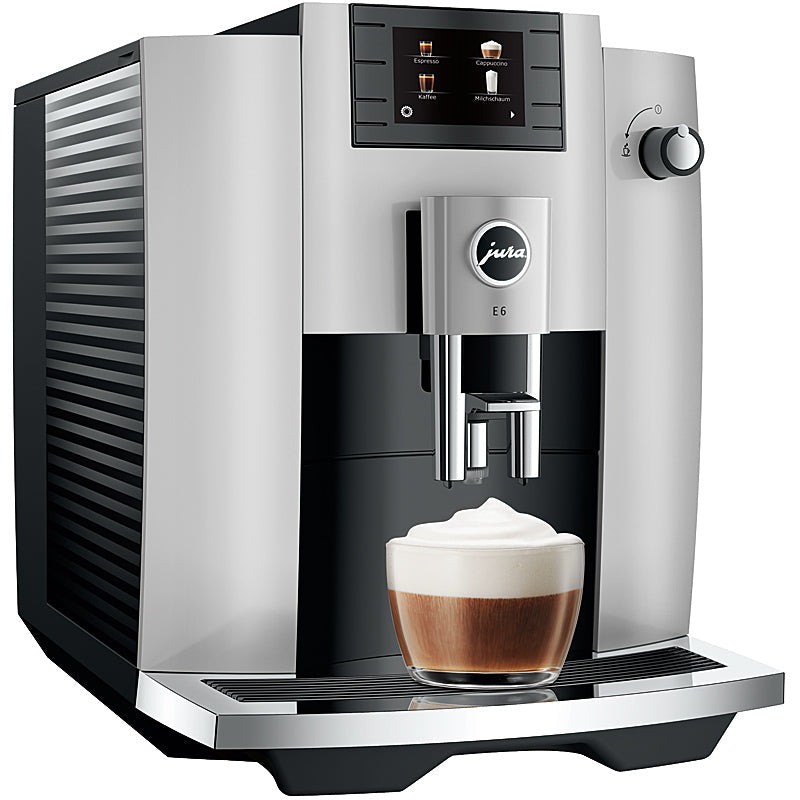 Jura E6 Platin ECS Kaffeevollautomat limitierte Sonderedition mit Farbdisplay