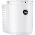 JURA Cool Control 1,0L Milchkühler in Weiß mit gebürstetem Edelstahldeckel