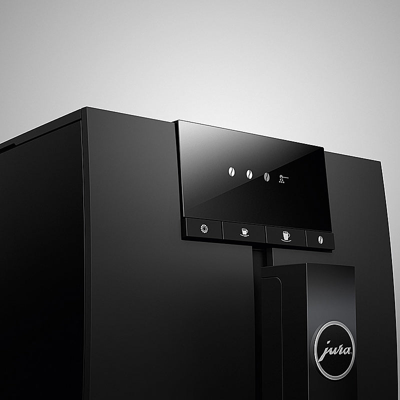 JURA ENA 4 Kaffeevollautomat in Metropolitan Black mit integriertem Mahlwerk