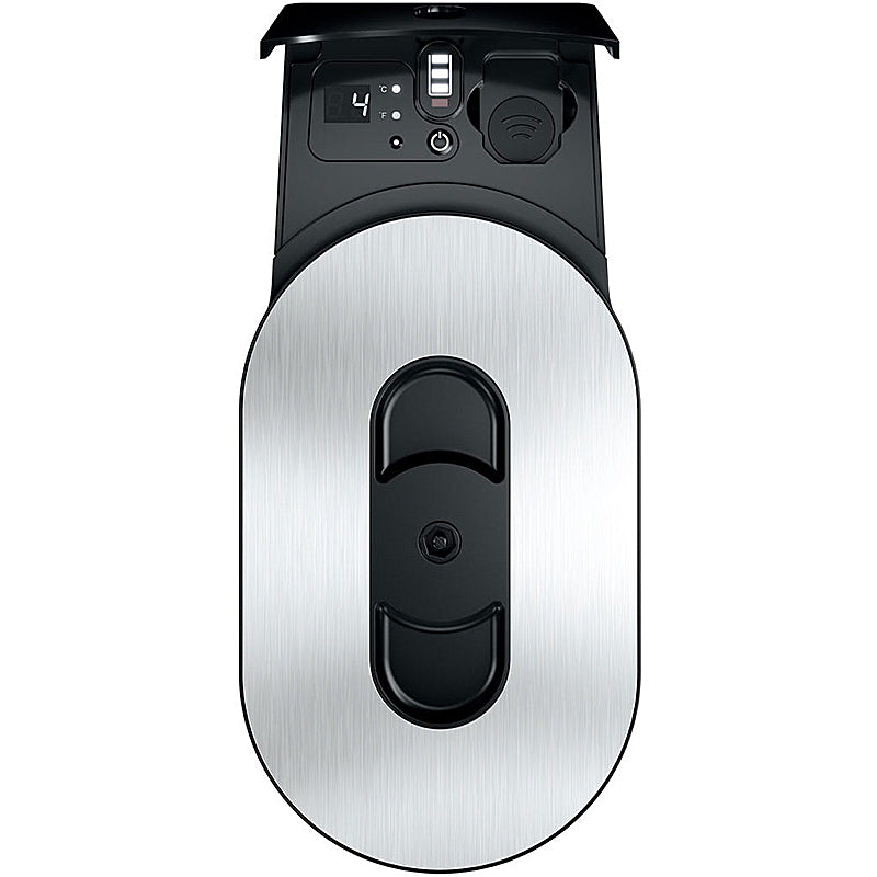 JURA Cool Control Milchkühler 2,5L in Schwarz mit Edelstahldeckel und digitaler Temperaturanzeige