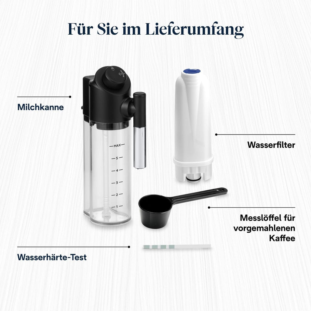 De'Longhi Magnifica Evo Next ECAM312.80.SB Kaffeevollautomat in Titan mit Touch-Display