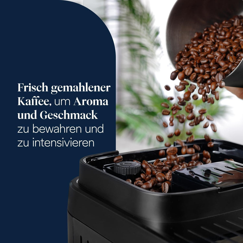 De'Longhi Magnifica Evo Next ECAM312.80.SB Kaffeevollautomat in Titan mit Touch-Display