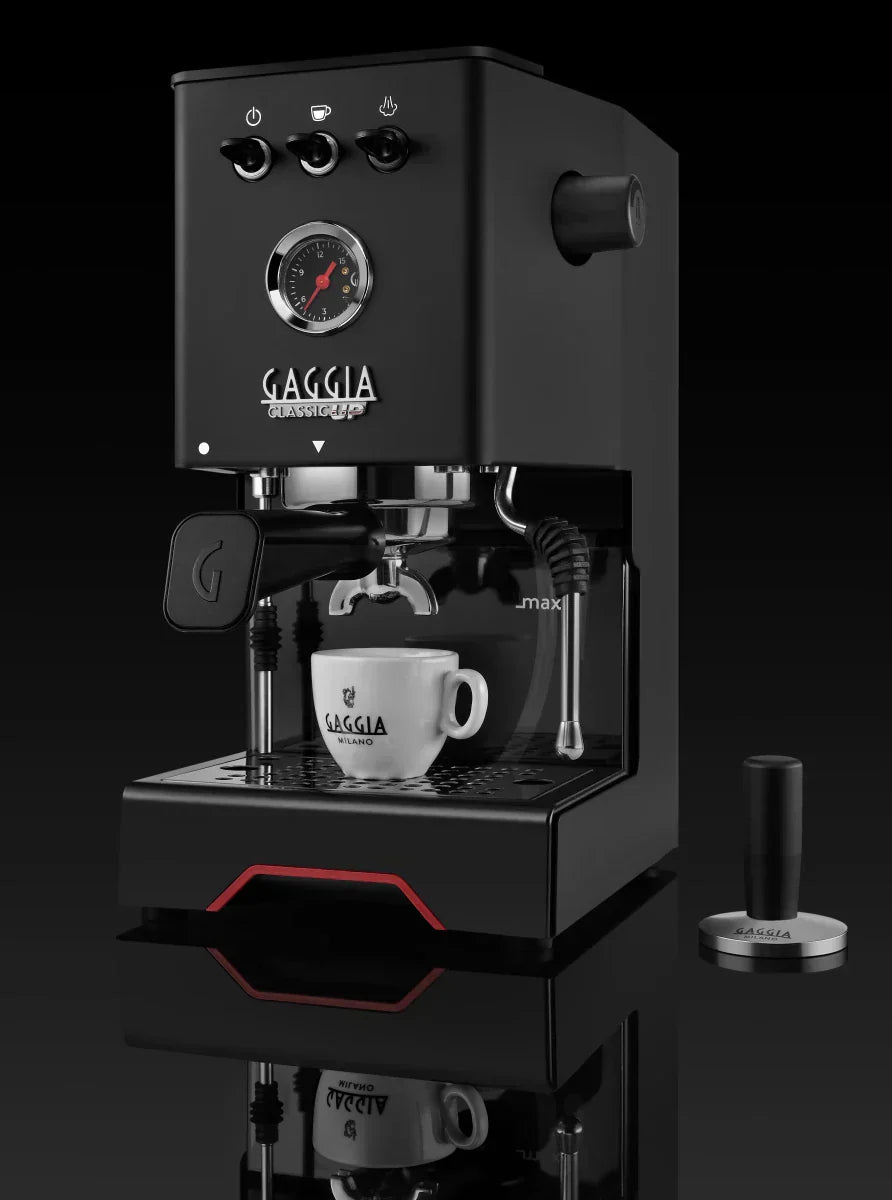 Gaggia Classic UP Siebträgermaschine mit TFT-Display, Manometer und Dual-PID-Steuerung