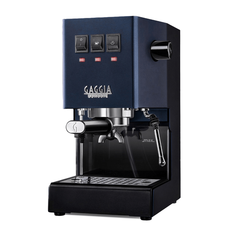 Gaggia Classic E24 Siebträgermaschine in gebürstetem Edelstahl mit 58mm-Siebträger