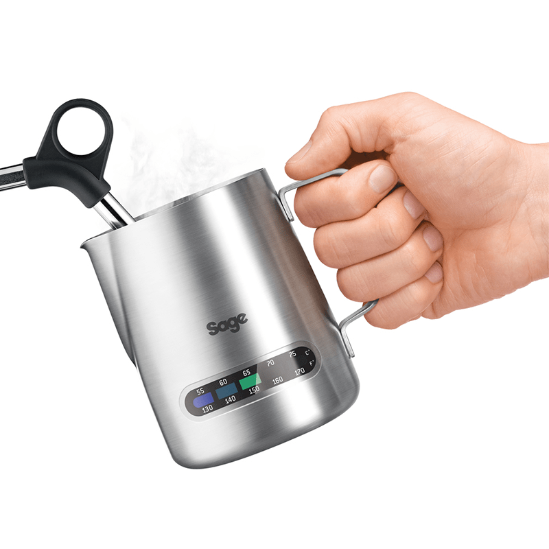 Sage Barista Express Impress Espressomaschine mit integriertem Mahlwerk in Silber