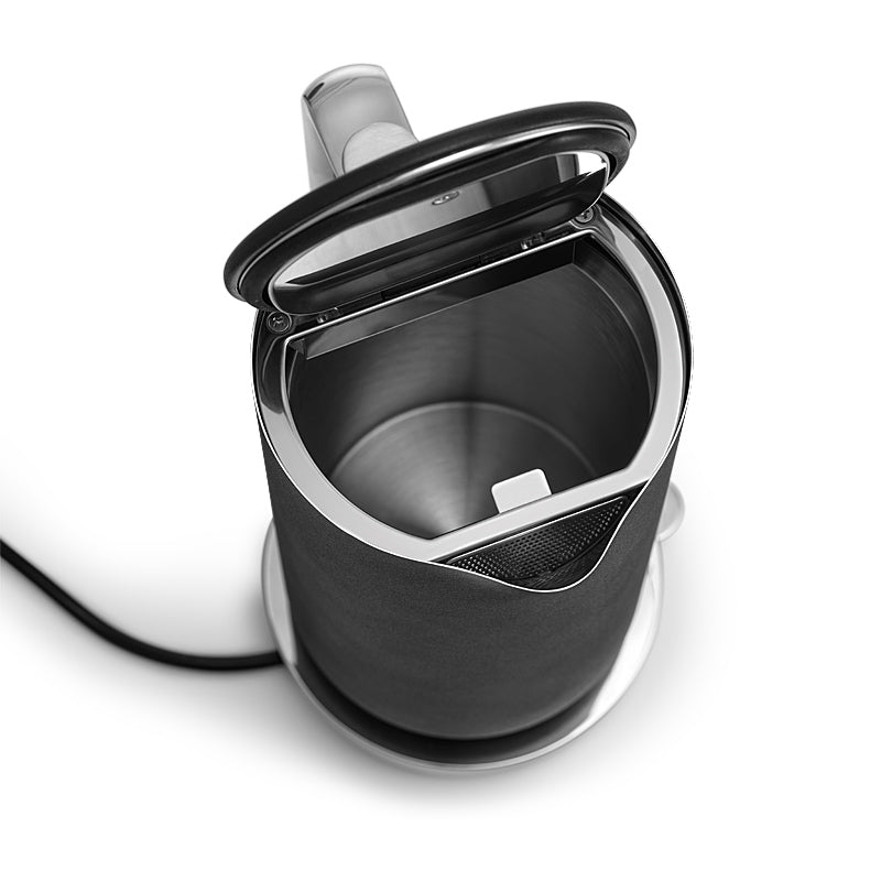 Aarke Wasserkocher in Matte Black mit LED-Temperaturanzeige und variabler Temperaturwahl