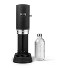 Aarke Carbonator Pro Wassersprudler in Schwarz mit Glasflasche