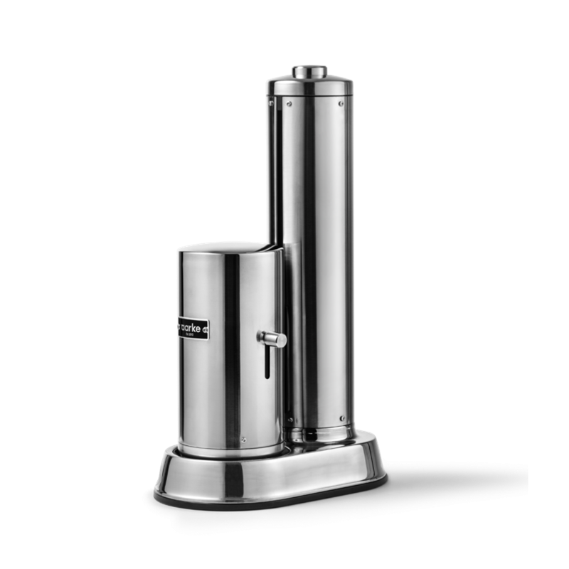 Aarke Carbonator Pro Wassersprudler in Steel mit Glasflasche