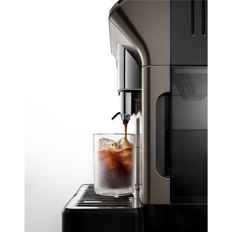 De'Longhi Eletta Explore Kaffeevollautomat in Titan mit TFT-Touchdisplay