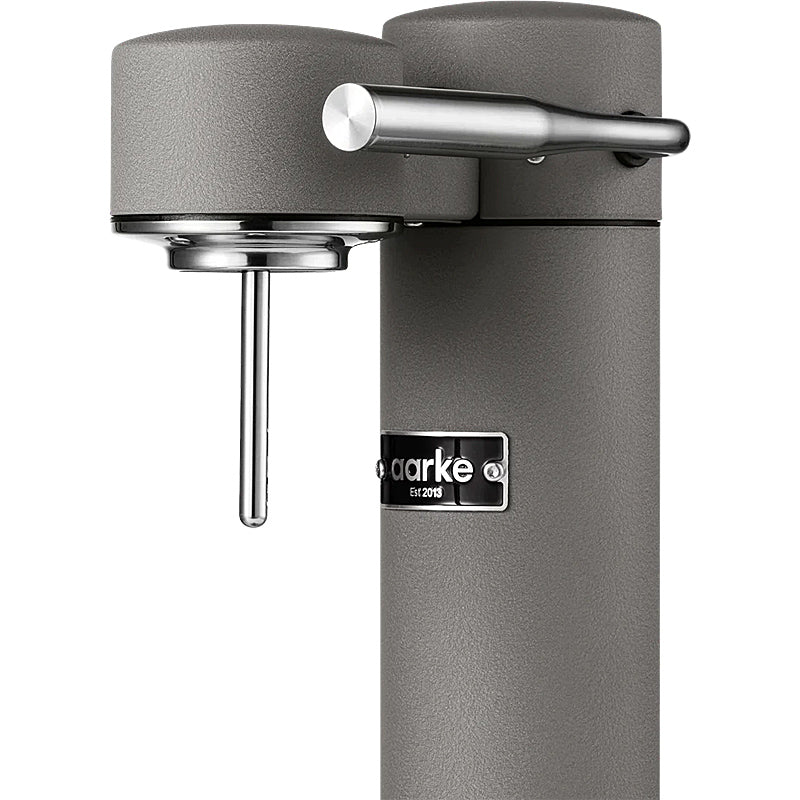 Aarke Carbonator 3 Wassersprudler in matter grauer Edelstahl-Ausführung