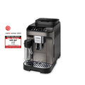 De'Longhi Magnifica Evo Kaffeevollautomat in Titan-Schwarz mit LatteCrema-Milchsystem