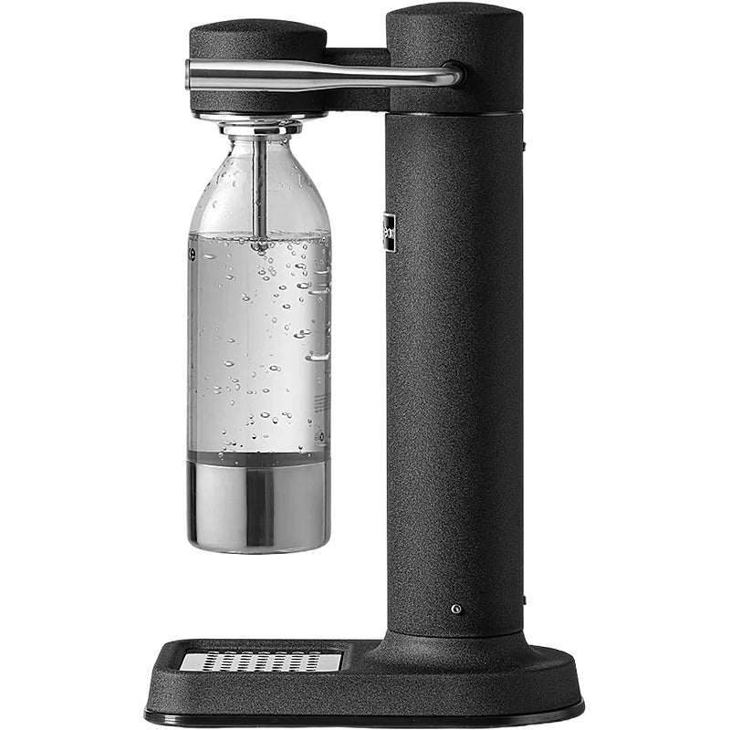 Aarke Carbonator 3 Wassersprudler in matter schwarzer Edelstahl-Ausführung