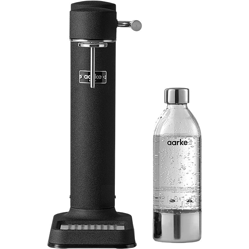 Aarke Carbonator 3 Wassersprudler in matter schwarzer Edelstahl-Ausführung