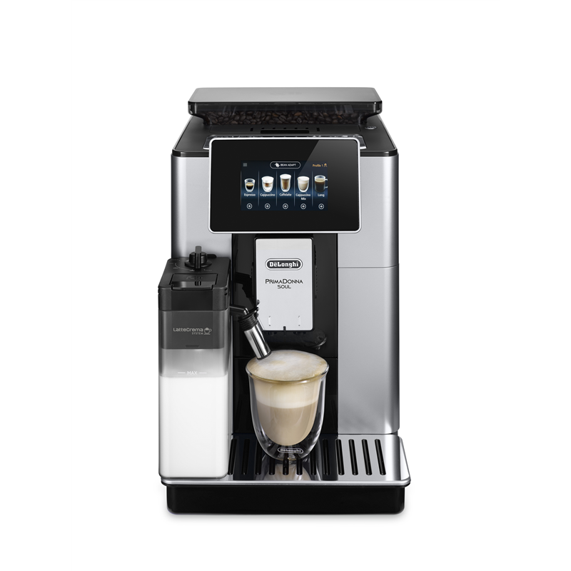 De'Longhi PrimaDonna Soul Kaffeevollautomat mit LatteCrema-System und Touchdisplay