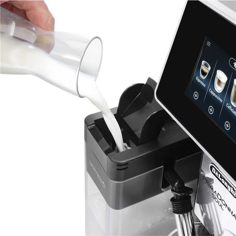 De'Longhi PrimaDonna Soul Kaffeevollautomat mit LatteCrema-System und Touchdisplay