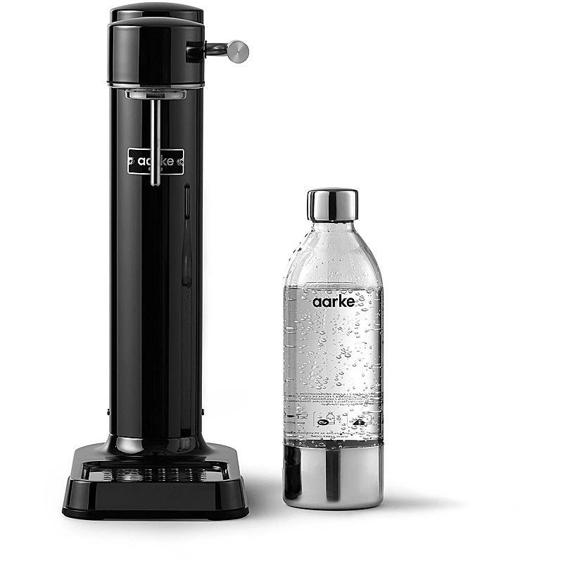Aarke Carbonator 3 Wassersprudler in Black Chrome Edelstahl-Ausführung
