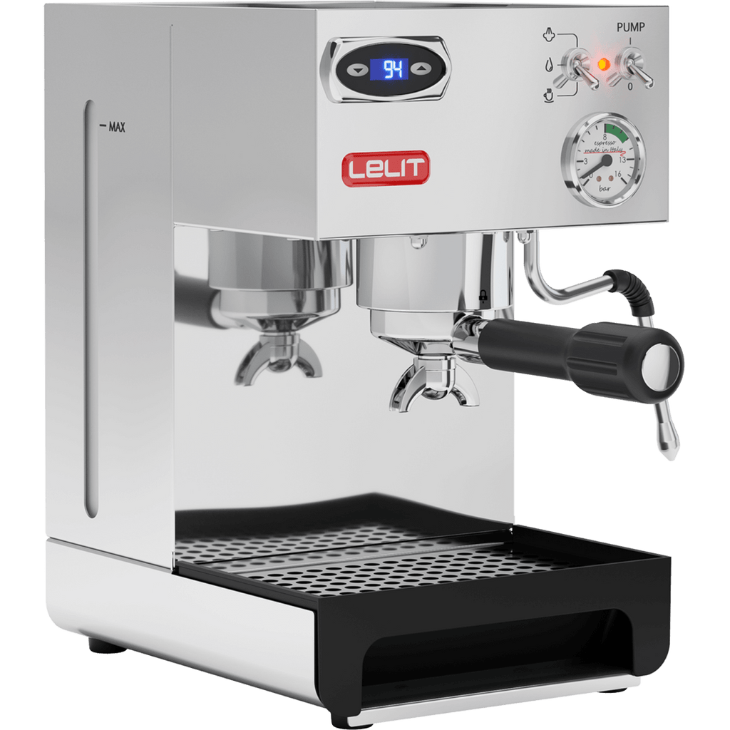 Lelit Anna PL41TEM Siebträgermaschine in Edelstahl mit PID und Manometer