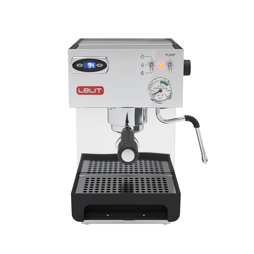 Lelit Anna PL41TEM Siebträgermaschine in Edelstahl mit PID und Manometer